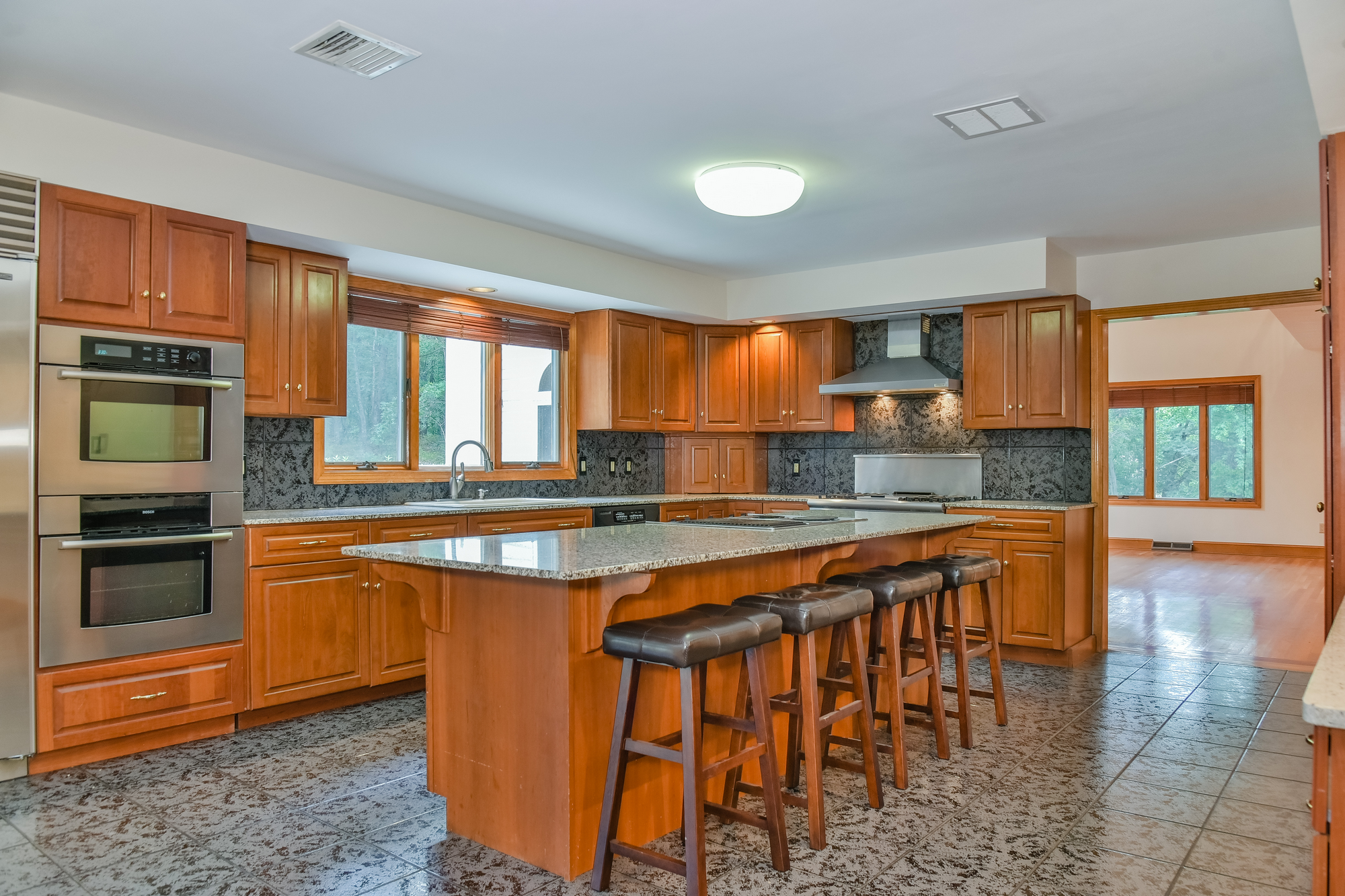 Beautiful kitchen with ample workspace